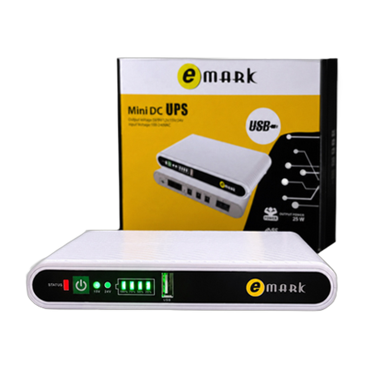 eMark POE-532P mini DC UPS