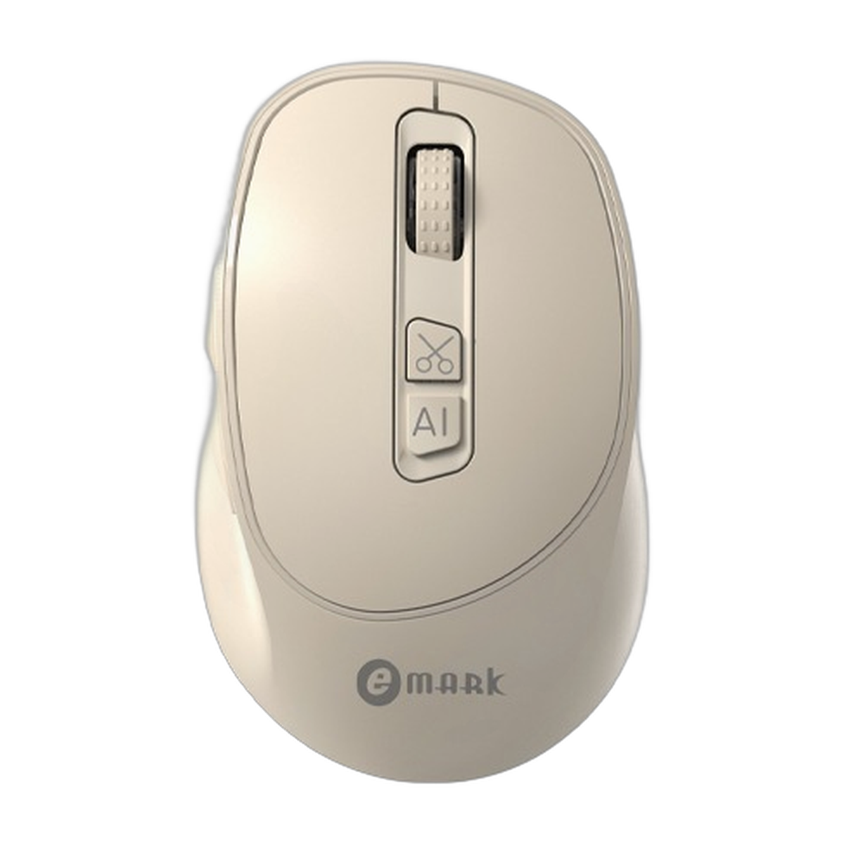 eMark Smart AI Mouse in ivory