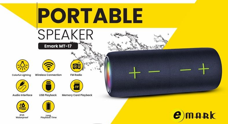 MT-17 Portable Speaker — specification sheet 1 of 2