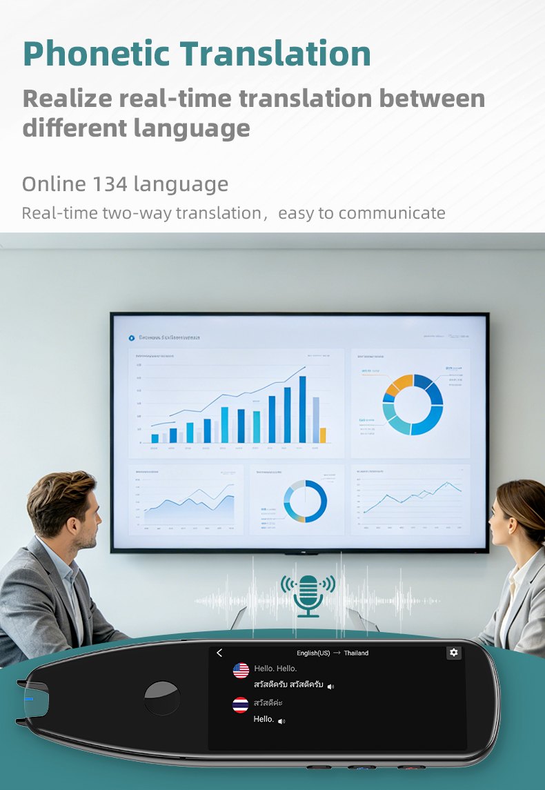X5 Pro Translation Pen — specification sheet 3 of 9