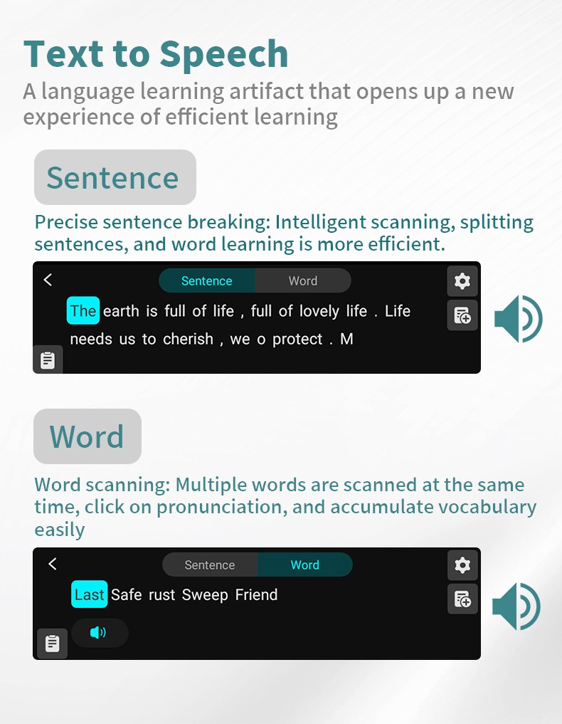 X5 Pro Translation Pen — specification sheet 5 of 9