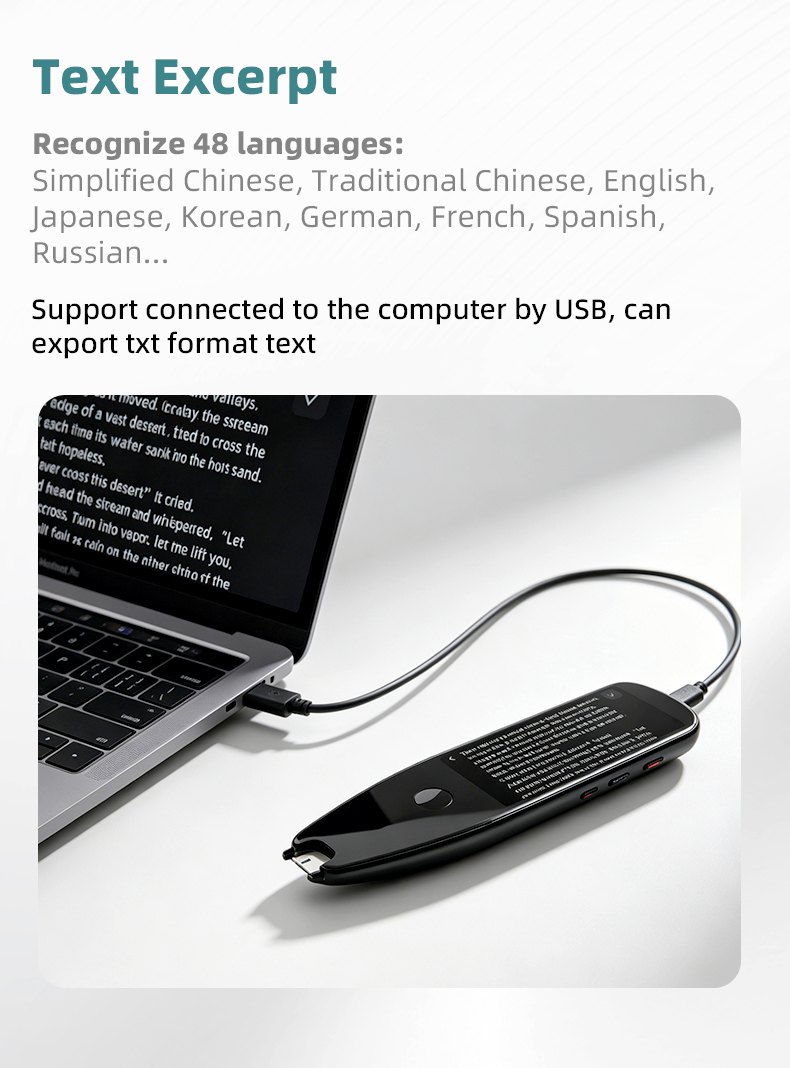 X5 Pro Translation Pen — specification sheet 7 of 9